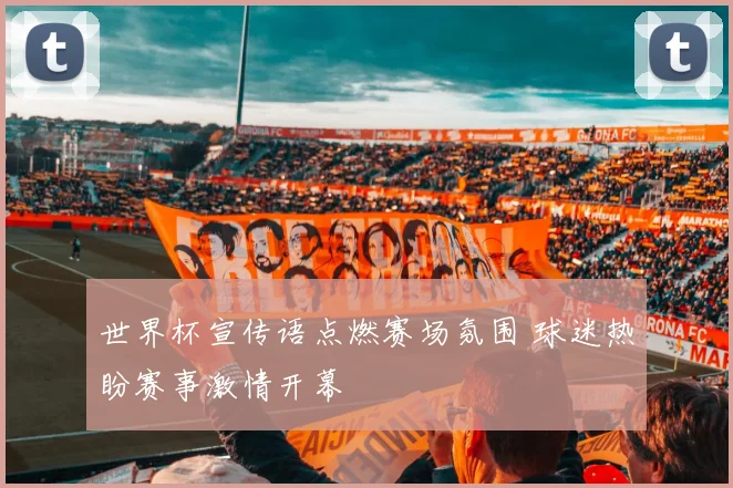 世界杯宣传语点燃赛场氛围 球迷热盼赛事激情开幕